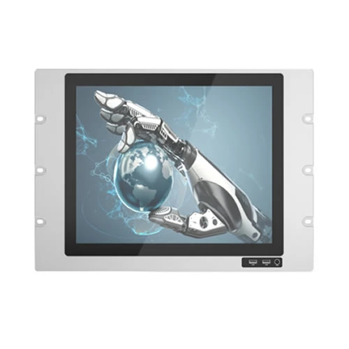 PC industriale touch panel YPC da 17 pollici-JD con montaggio su rack, computer touch industriale tutto in-one da 19-pollici con montaggio su armadio senza ventola per il monitoraggio multi-dati